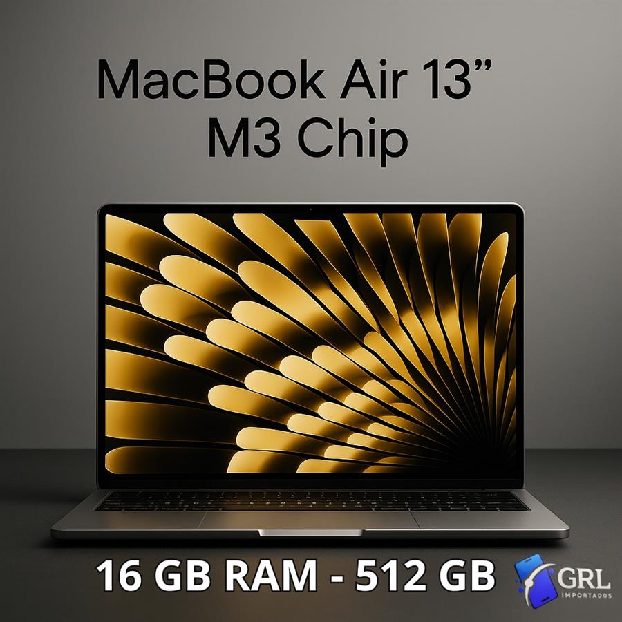 MacBook Air 13.6" M3 Chip - 16 GB UM - 512 GB -