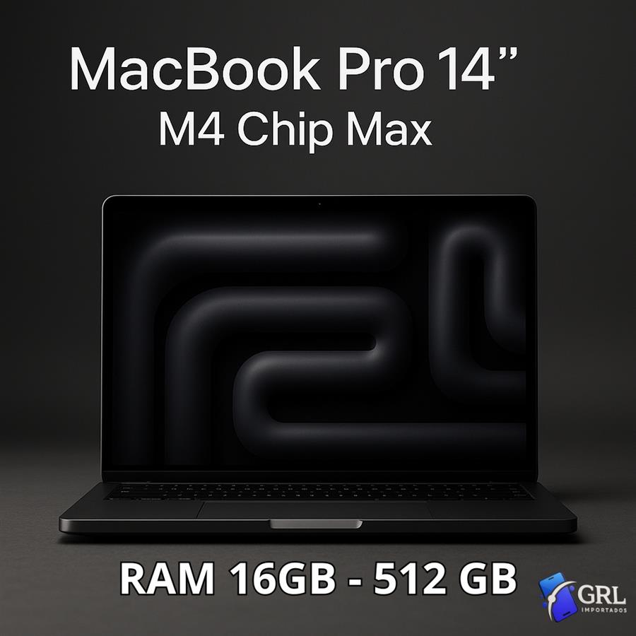 MacBook Pro 14"  M4 Chip - 16GB - 512GB - Silver- Space Black