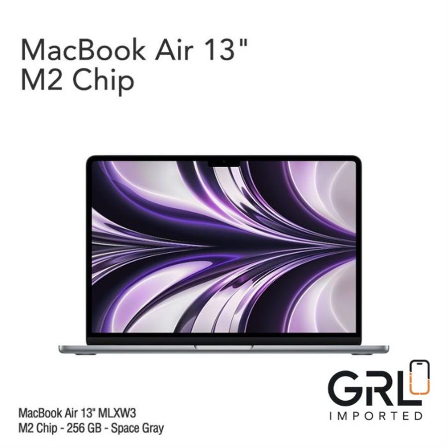 MacBook Air 13.6" Retina [MLXW3] M2 Chip 256 GB - Space Gray
