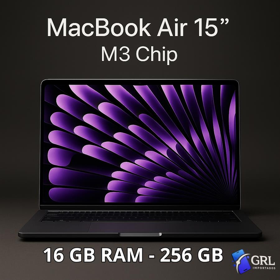 MacBook Air 15.3"M3 Chip - 16 GB UM - 256 GB -